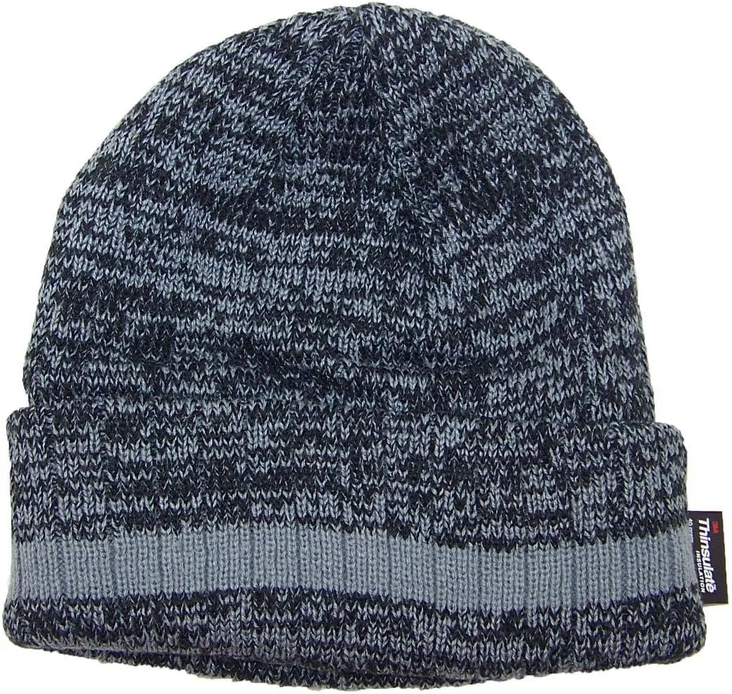 3M 40 Gram Thinsulate Insulated Cuffed Knit Beanie (One Size)