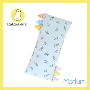 Bed-Time Buddy™ Small Star & Sheepz Blue with Color & Stripe tag - Medium
