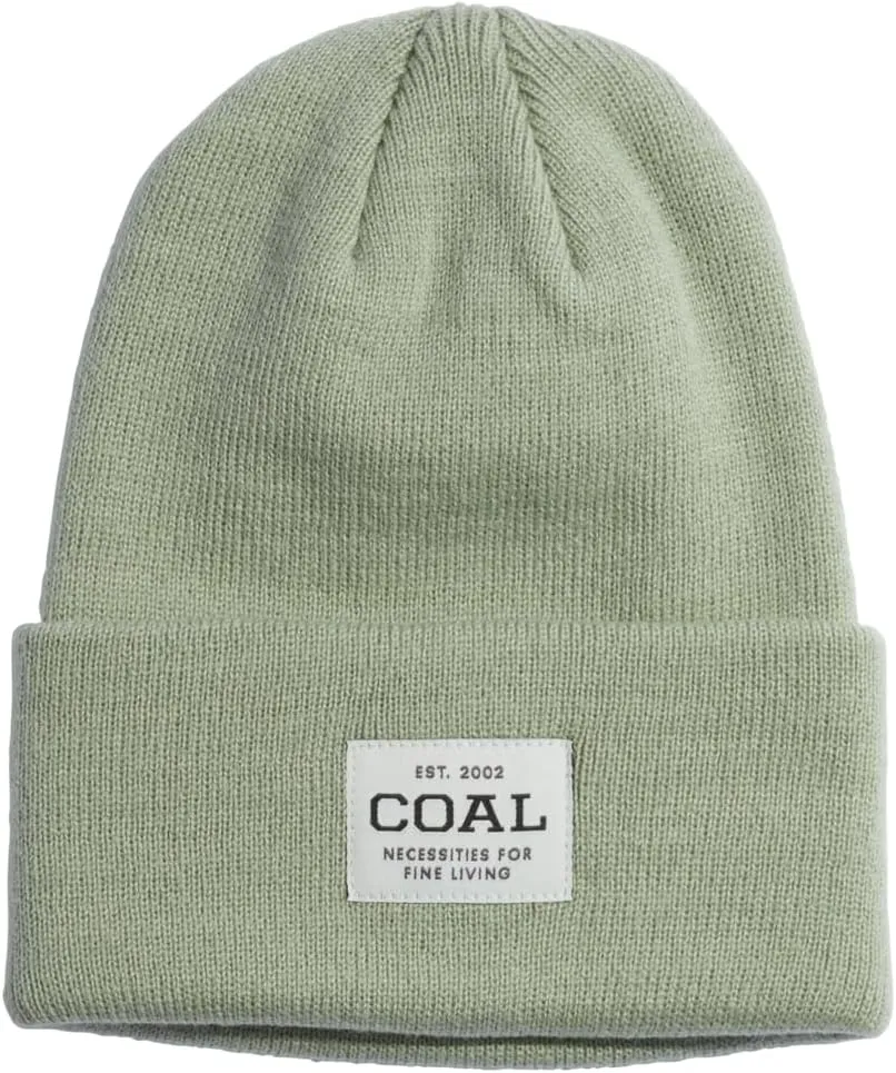 Coal Men's The Uniform Fine Knit Workwear Cuffed Beanie Hat