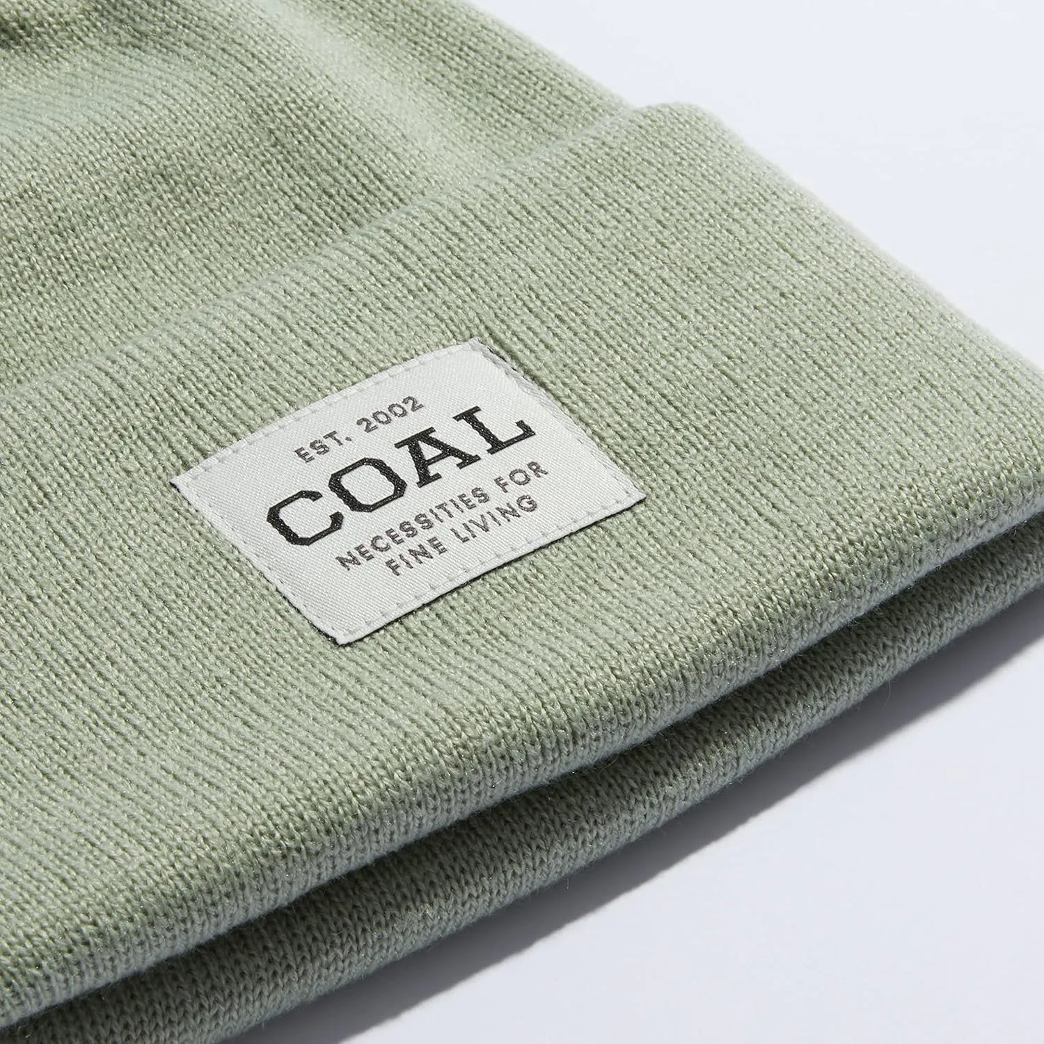 Coal Men's The Uniform Fine Knit Workwear Cuffed Beanie Hat