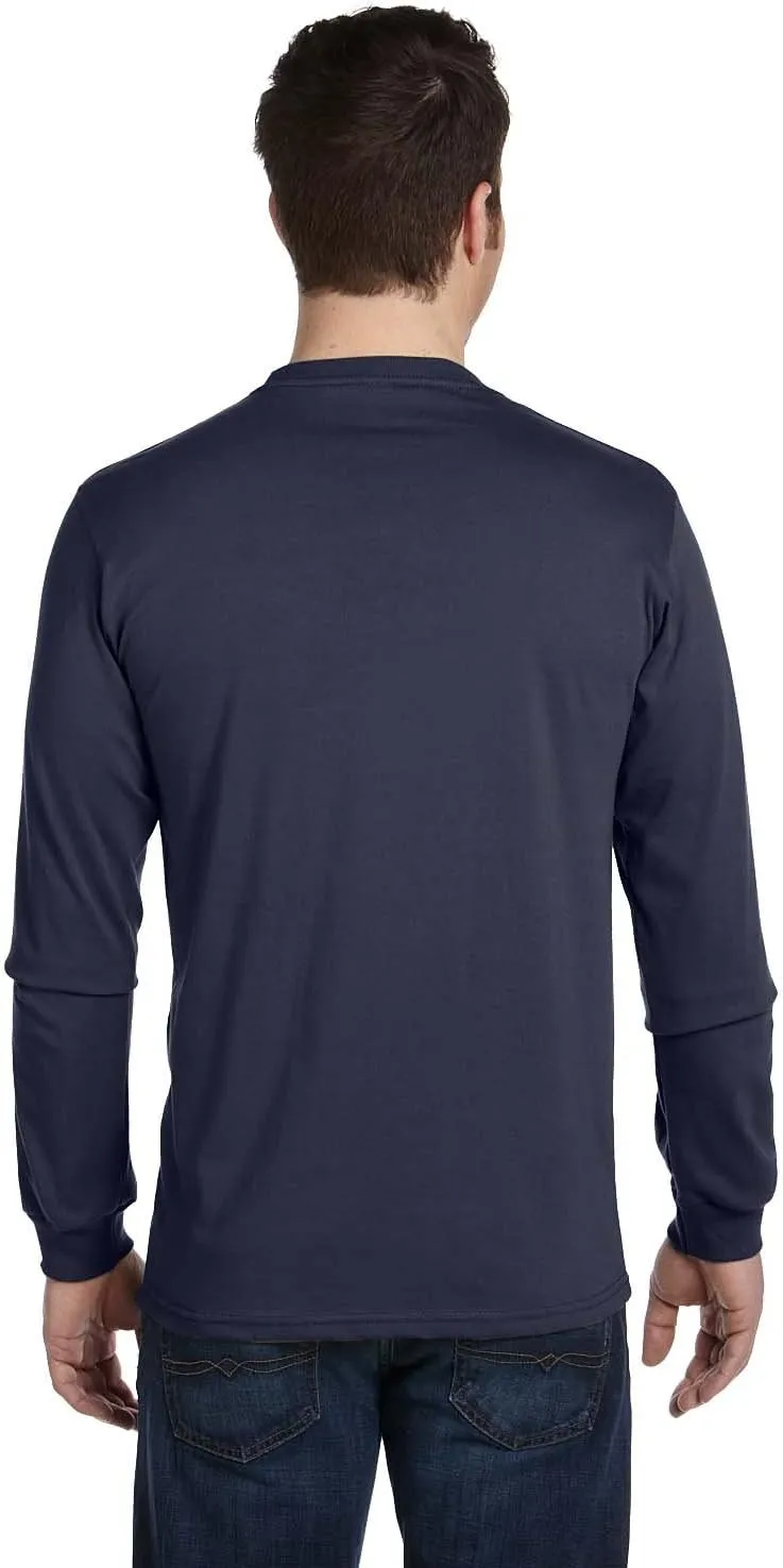 econscious Men's 100% Organic Cotton Long Sleeve Tee