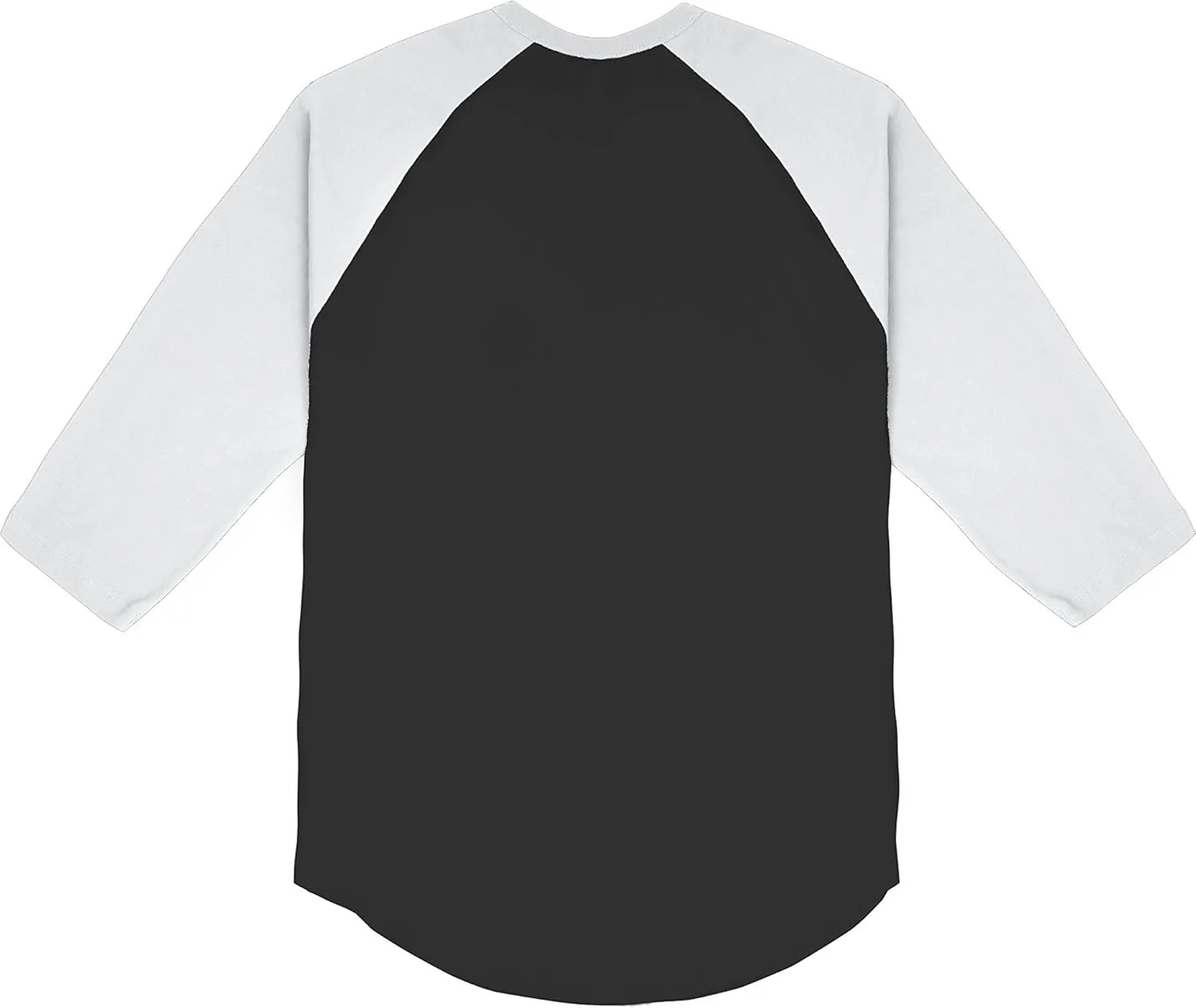 Hat and Beyond Mens Raglan 3/4 Sleeves T Shirts Slim Fit Plain Baseball Jersey