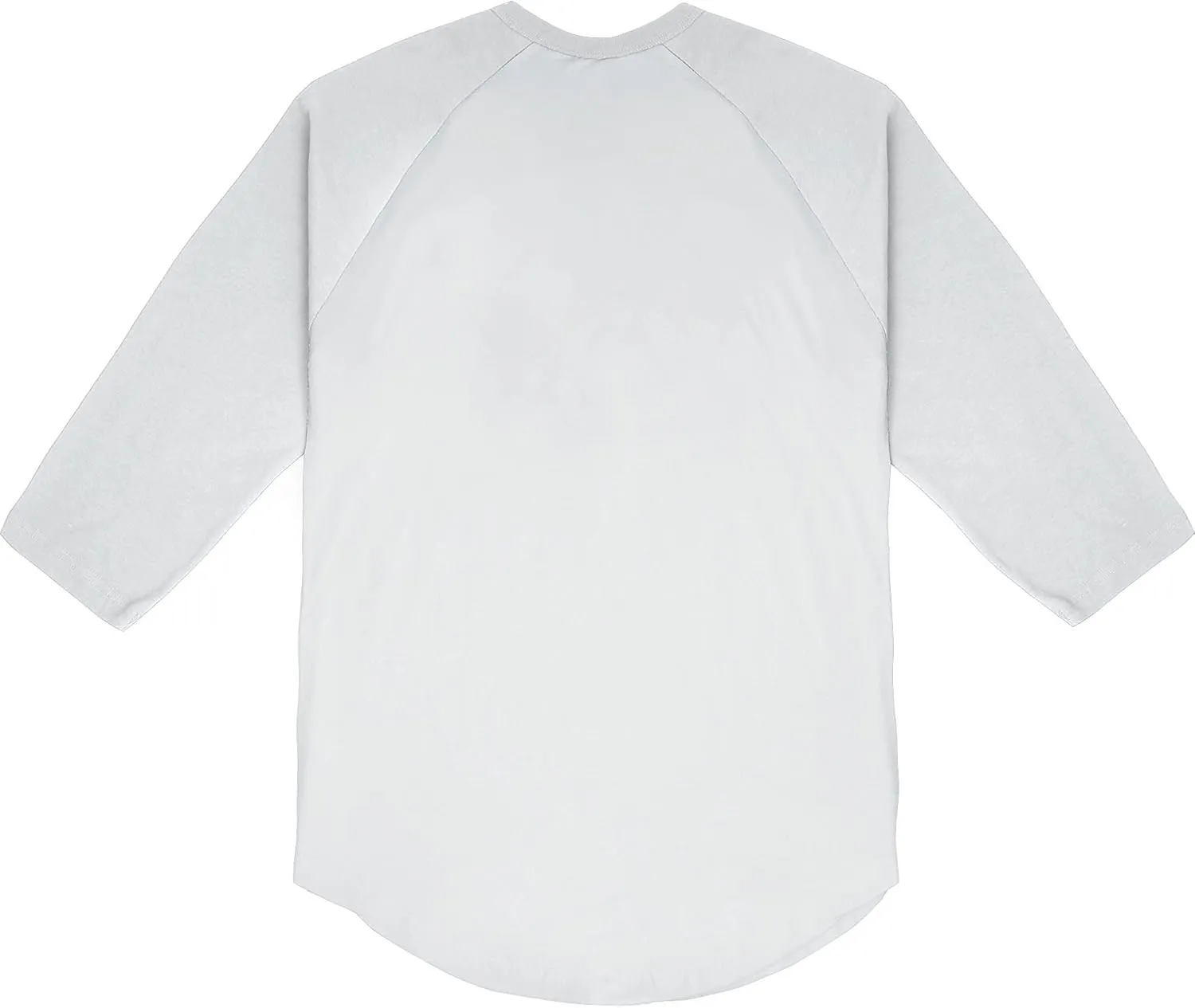 Hat and Beyond Mens Raglan 3/4 Sleeves T Shirts Slim Fit Plain Baseball Jersey