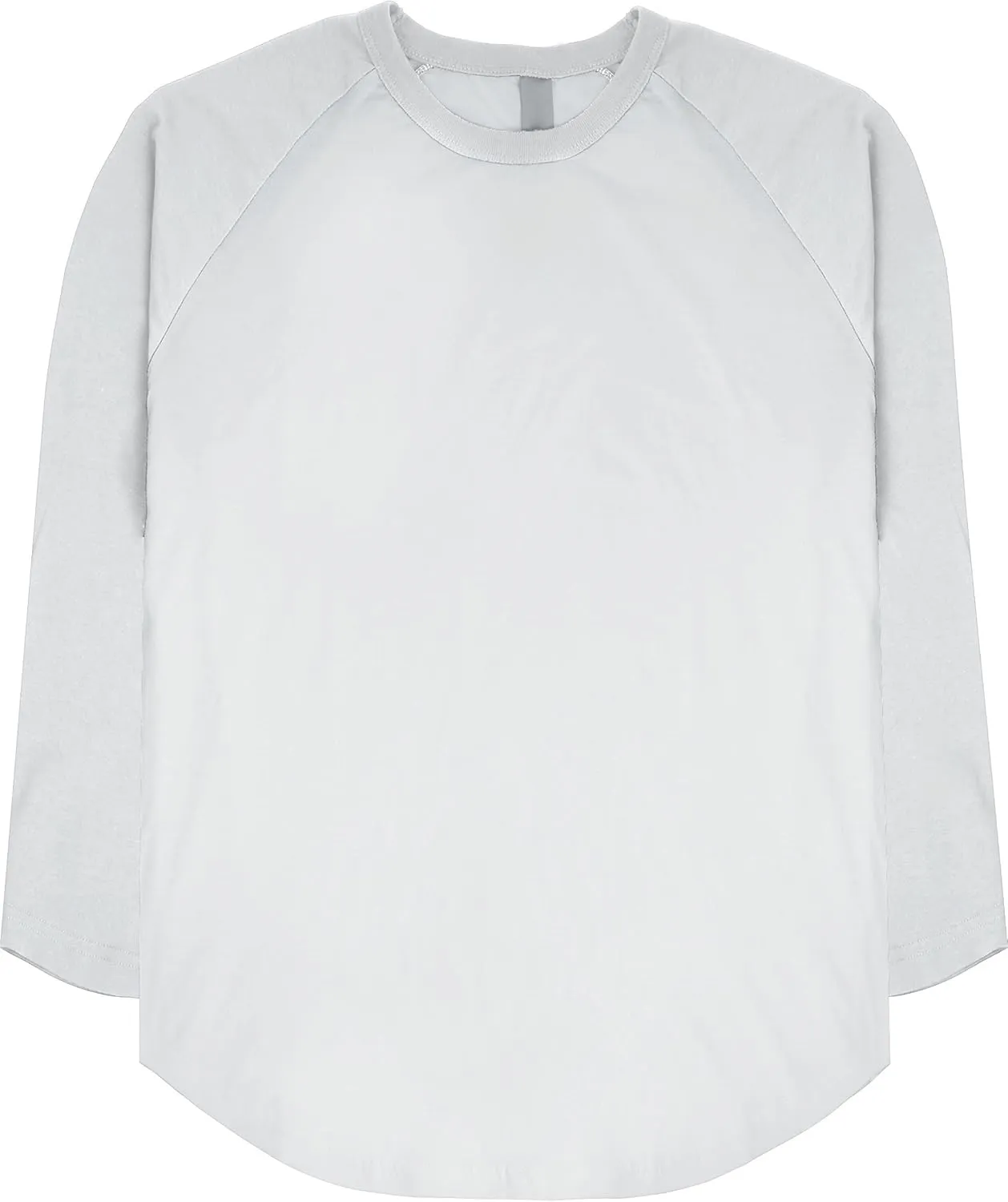 Hat and Beyond Mens Raglan 3/4 Sleeves T Shirts Slim Fit Plain Baseball Jersey