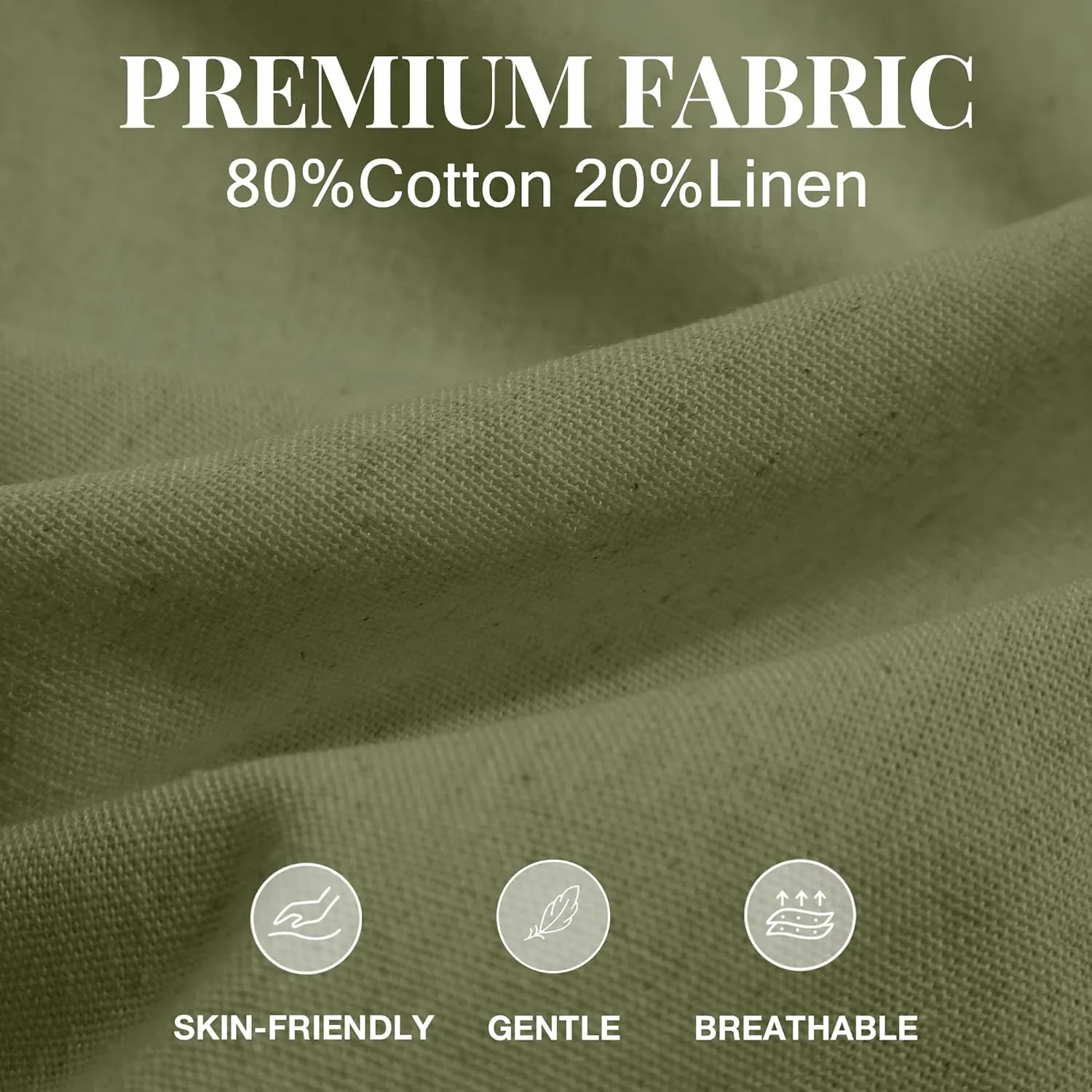 HOTake Men's Linen Dress Pants Casual Flat Front Linen Trousers Summer Beach Pants