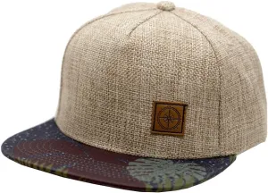 Kids Snapback Hats Flat Brim Caps for Men Toddlers Children Beach Hat Hawaiian Print Matching Hats for Kids and Adults