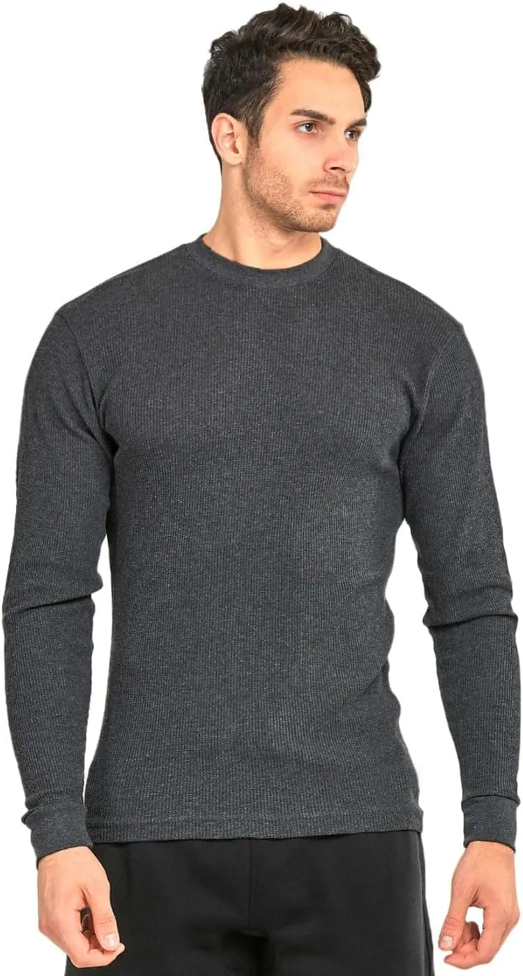 Knocker Men's Mid Weight Waffle Thermal Shirt