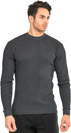 Knocker Men's Mid Weight Waffle Thermal Shirt