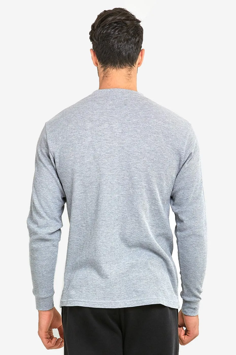 Knocker Men's Mid Weight Waffle Thermal Shirt