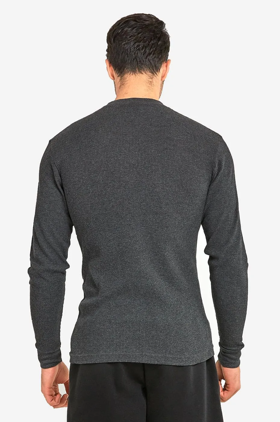Knocker Men's Mid Weight Waffle Thermal Shirt