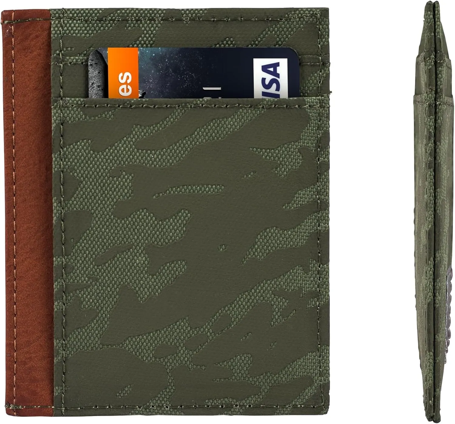 Los Angeles Slim Minimalist Front Pocket Wallet RFID Protected