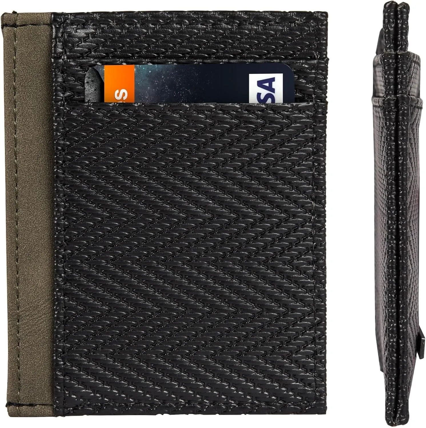 Los Angeles Slim Minimalist Front Pocket Wallet RFID Protected