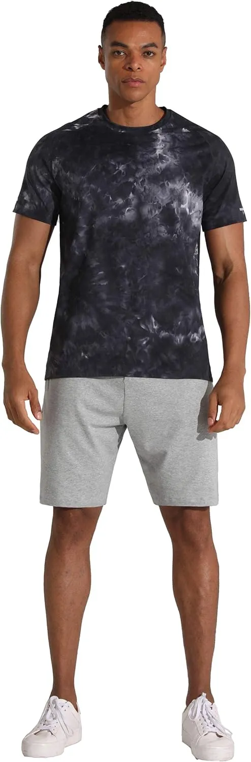 Men's Lounge Shorts with Deep Pockets Loose-fit Jersey Shorts for Running,Workout,Training, Basketball