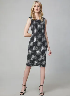 METALLIC SHEATH DRESS