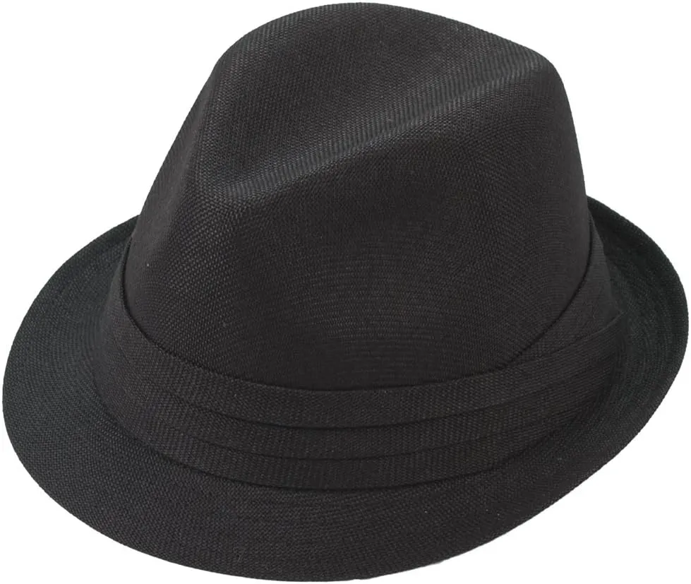 Milani Fedora Hat with Matching Band