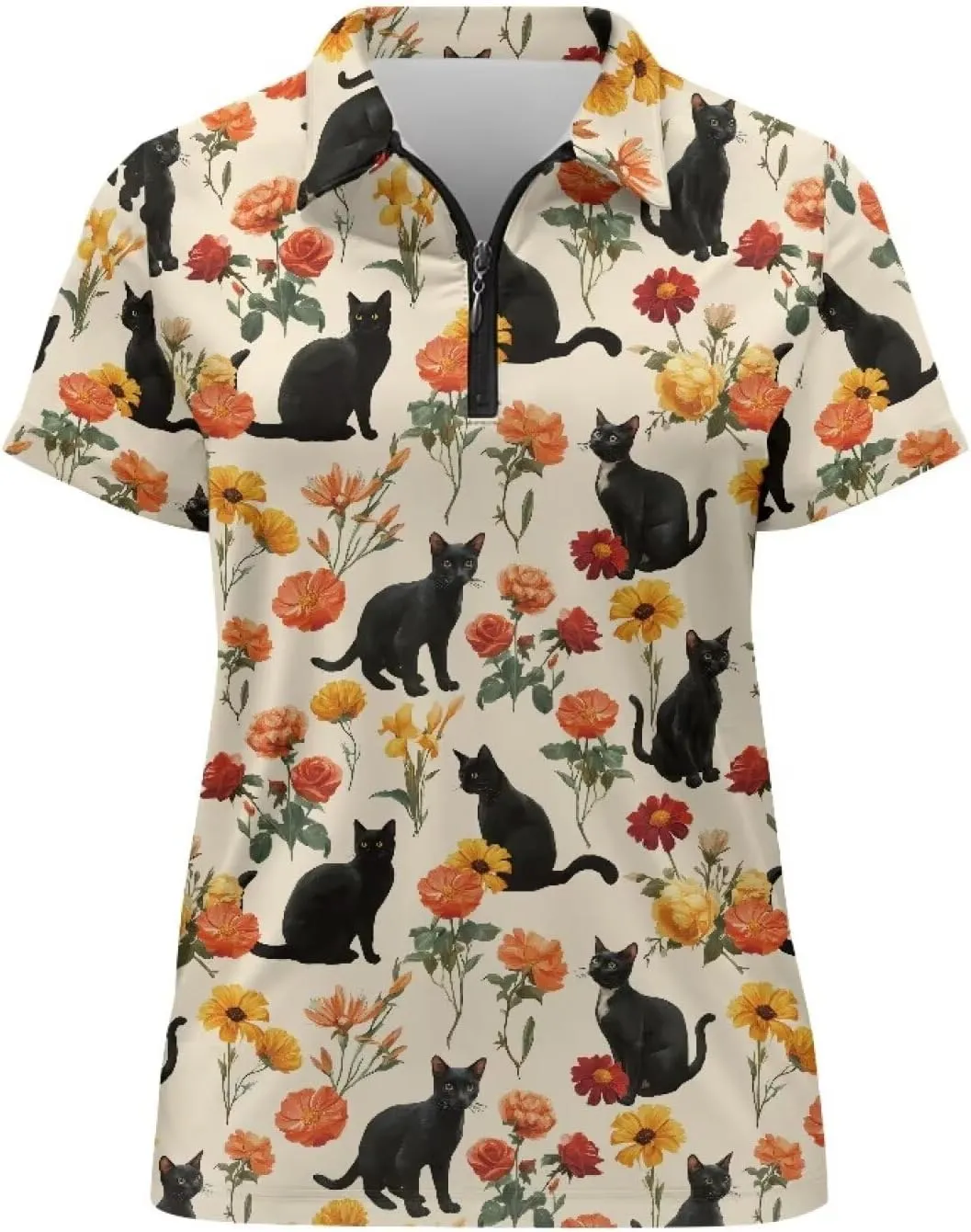 Short Sleeve Golf Shirts for Women Lightweight Moisture Wicking Tennis Shirts Women's Athletic Pullover Tops XS-2XL