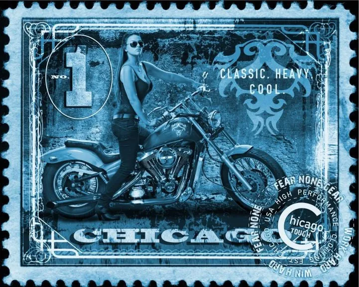 Special Edition Mens Blue Train 2 Badge Rider