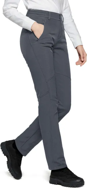 TSLA Women's Softshell Winter Snow Ski Pants, Fleece Lined Waterproof Hiking Pants, Insulated Work Outdoor Pants